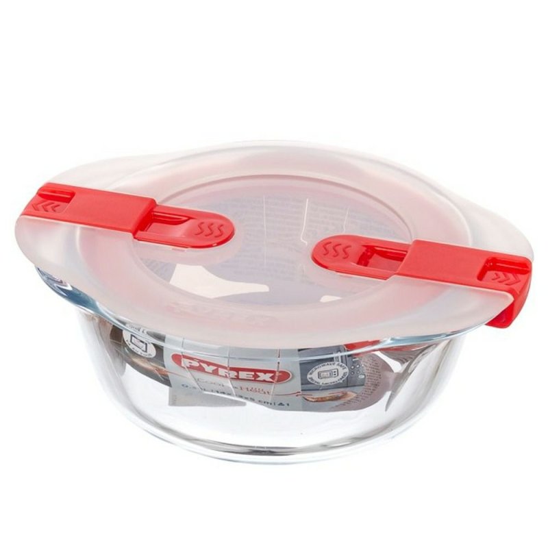 Pyrex 207PH00 1L Cook & Heat Round Dish & Lid Pease of Garforth