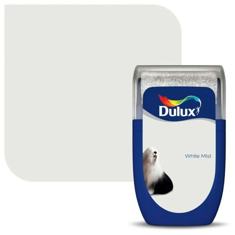30ml Dulux White Mist Paint Tester in Matt Pease of Garforth