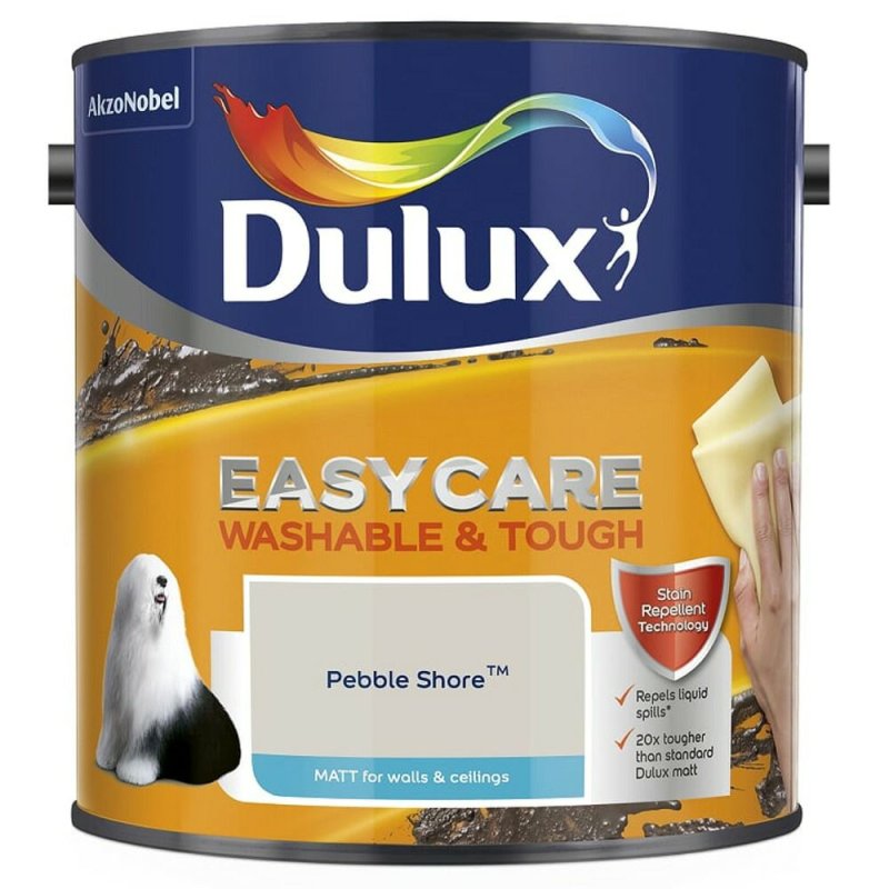 Dulux Matt Emulsion Paint - Pebble Shore - 5L - View #11