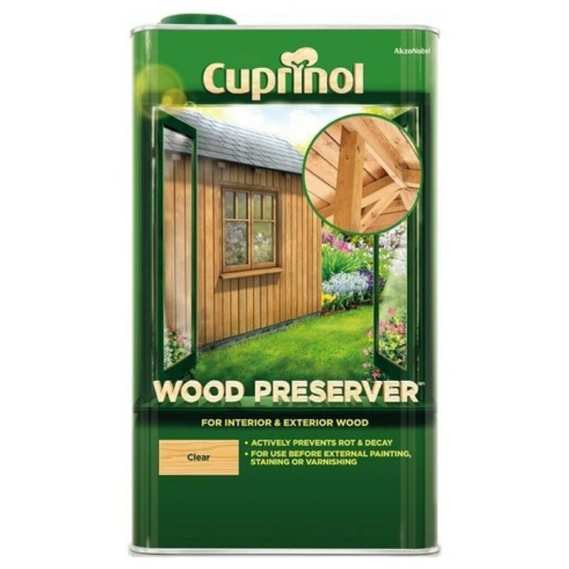 5L Cuprinol Wood Preserver Clear Pease of Garforth