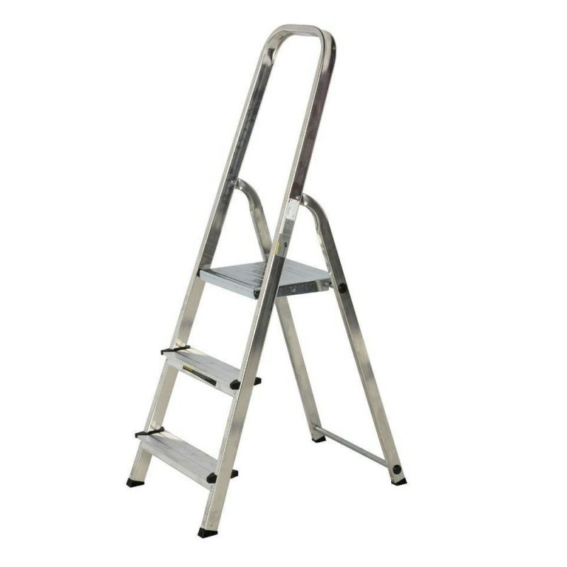 Youngman 3 Tread Aluminium Step Ladders Pease of Garforth