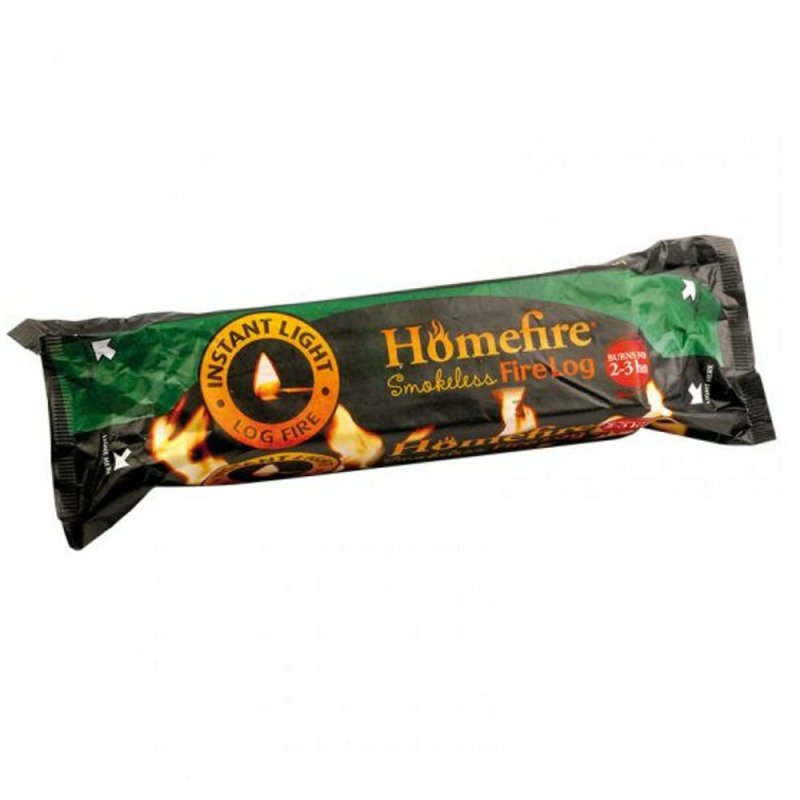 Homefire 700g Instant Fire Log Smokeless Pease of Garforth