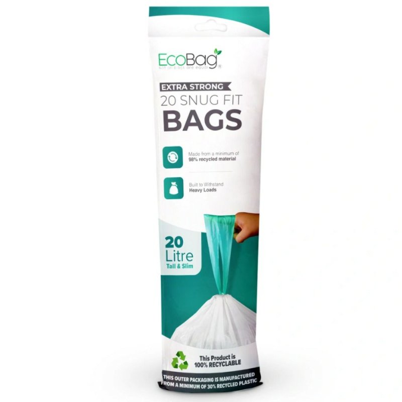 Eco360 Size F / 20L Replacement Plastic Bin Liners Pease of Garforth