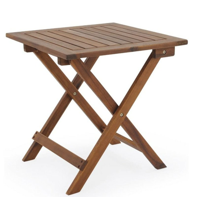 AMir Folding Wooden Side Table Pease of Garforth