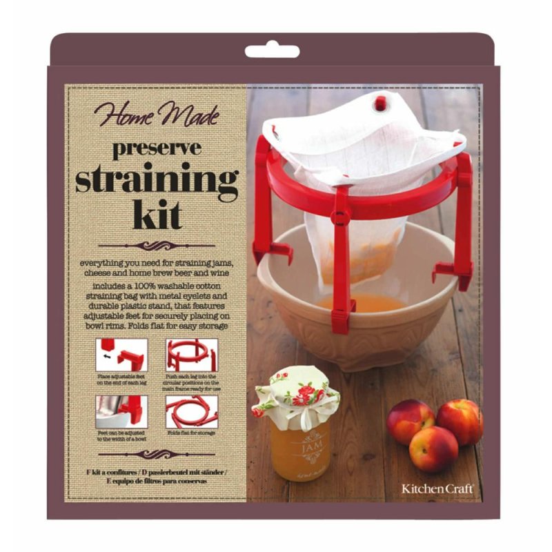 Kitchen Craft Jam Straining Kit Pease of Garforth