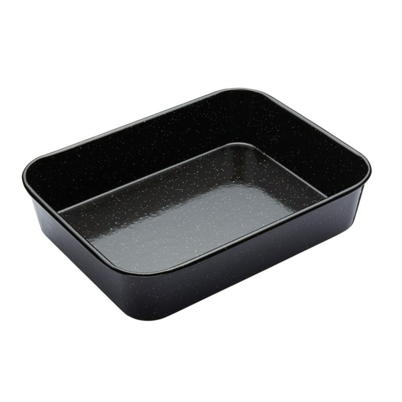 MasterClass 34cm x 26cm Vitreous Enamel Roasting Pan Pease of Garforth