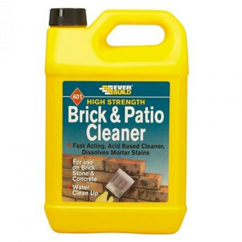 Everbuild 5L Brick & Patio Acid Cleaner Pease of Garforth