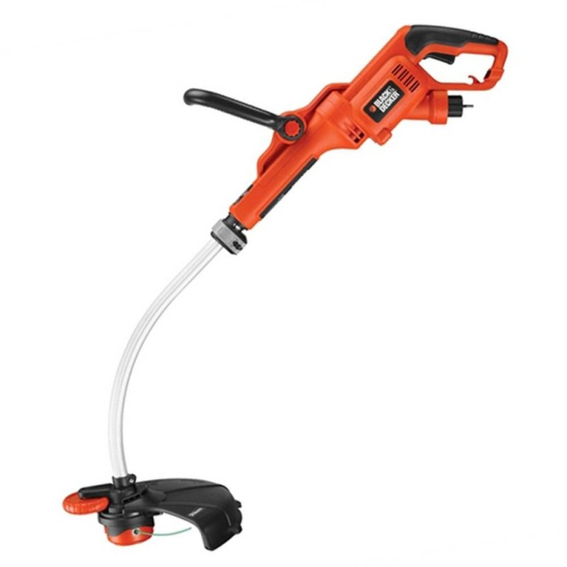 BLACK+DECKER Electric Strimmer, 700W, 240V, Corded, Automatic Single Line Feed, Cutting Width 33cm, GL7033-GB