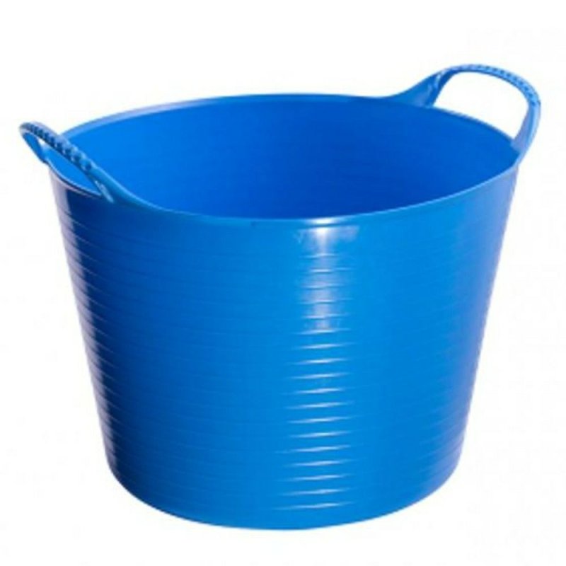 Whitefurze Flexi Tub With Handles Multi-Purpose Construction And