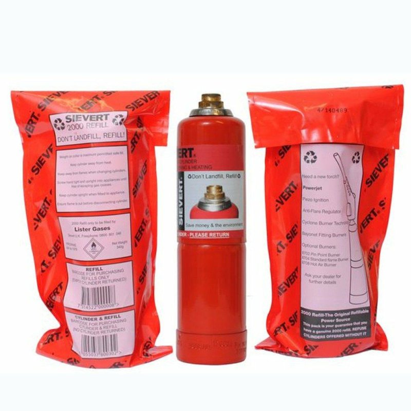 Sievert Primus 2000 Cylinder (Refill Only) Pease of Garforth