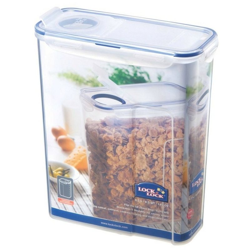 Lock & Lock HPL713F 3.4L Breakfast Cereal Container Pease of Garforth